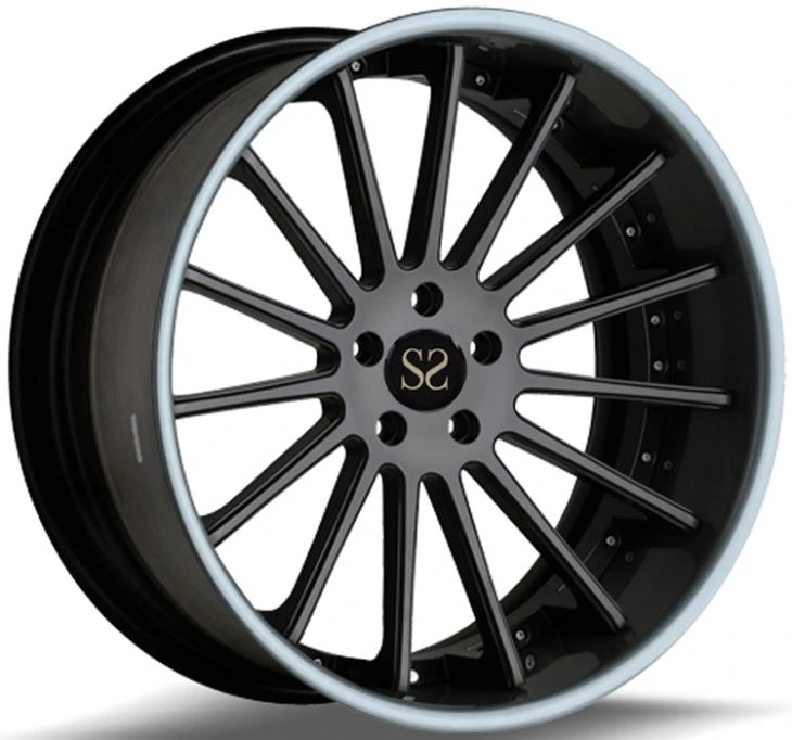 Personalitzats cotxes forjats amb 2 PC Gloss BLack de 19 polzades per a llandes Audi S7
