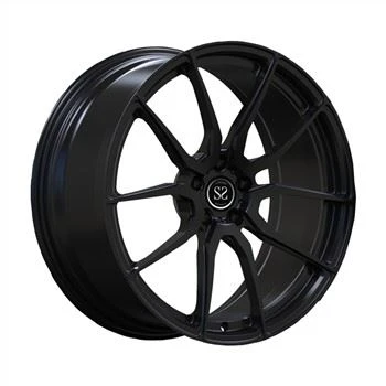 Monoblock brillant negre profund concave mida 19 Ford Mustang forjat rima rodes
