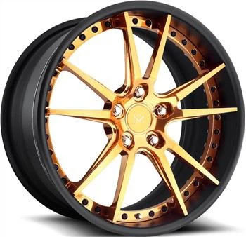 Llantes d'aliatge forjat Porsche 991 Turbo 2-PC esglaonades 20x9 i 20x12