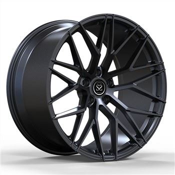 SS1033 Rodes d'aliatge forjat d'1 PC Statin de 21 polzades negres per a Dodge Challenger