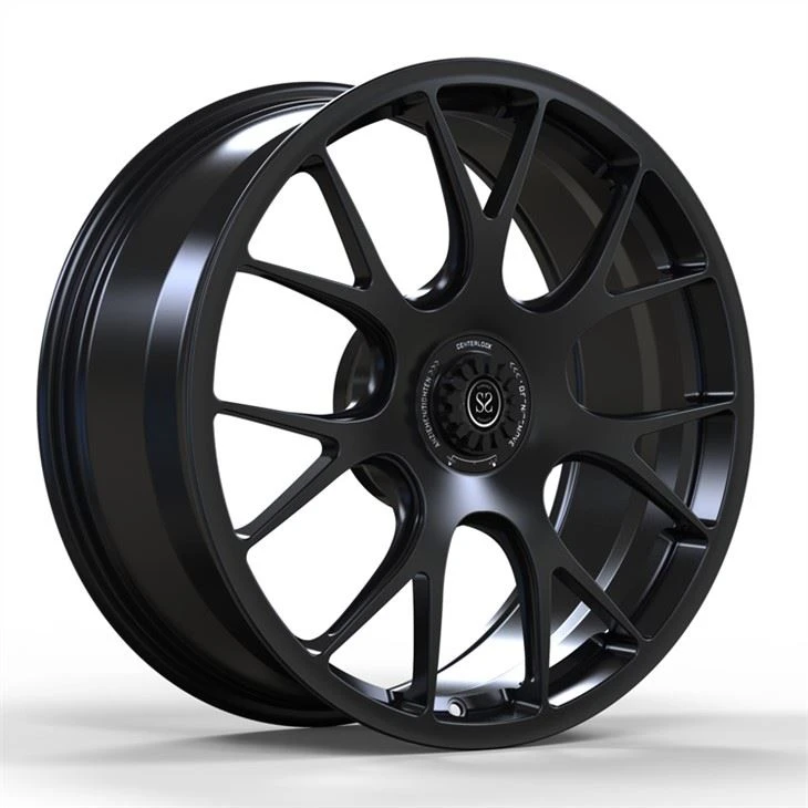 Rodes de bloqueig central Monoblock 5x130 1 peça 20x8,5 Llantes d'aliatge negre de cotxe 718 forjats