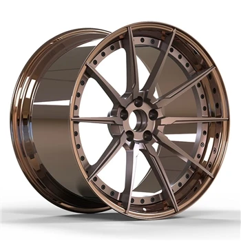 Llantes d'aliatge forjat de 2 peces de bronze brillant personalitzades 19X9 i...