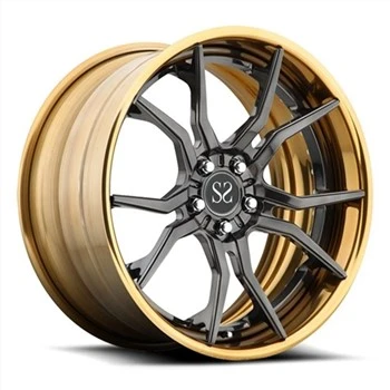 Roda forjada monobloc personalitzada de 2 peces de 20 polzades per a Mustang