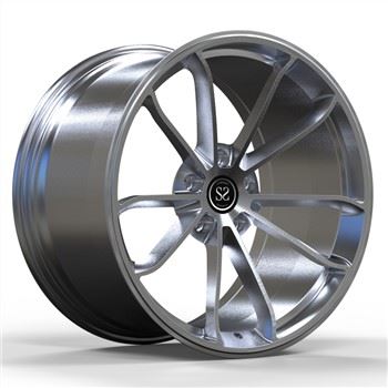 Roda metàl·lica de pistola raspallada 1 PC forjada per a llandes metàl·liques de 211 polzades escalonades de 21x9.5 21x12 llandes de cotxes d'aliatge