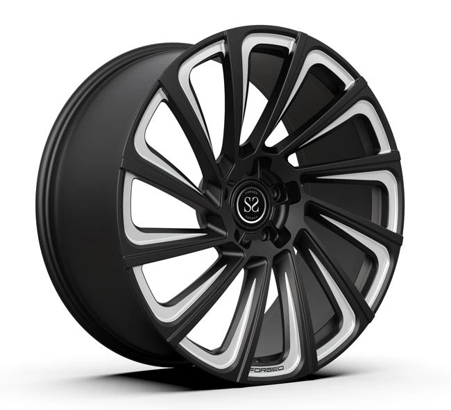 Mida 23 polzades 23x11 Llantes monoblock forjades Negre mat Fresat Mercedes Benz G Class 5X130 Rodes de cotxe